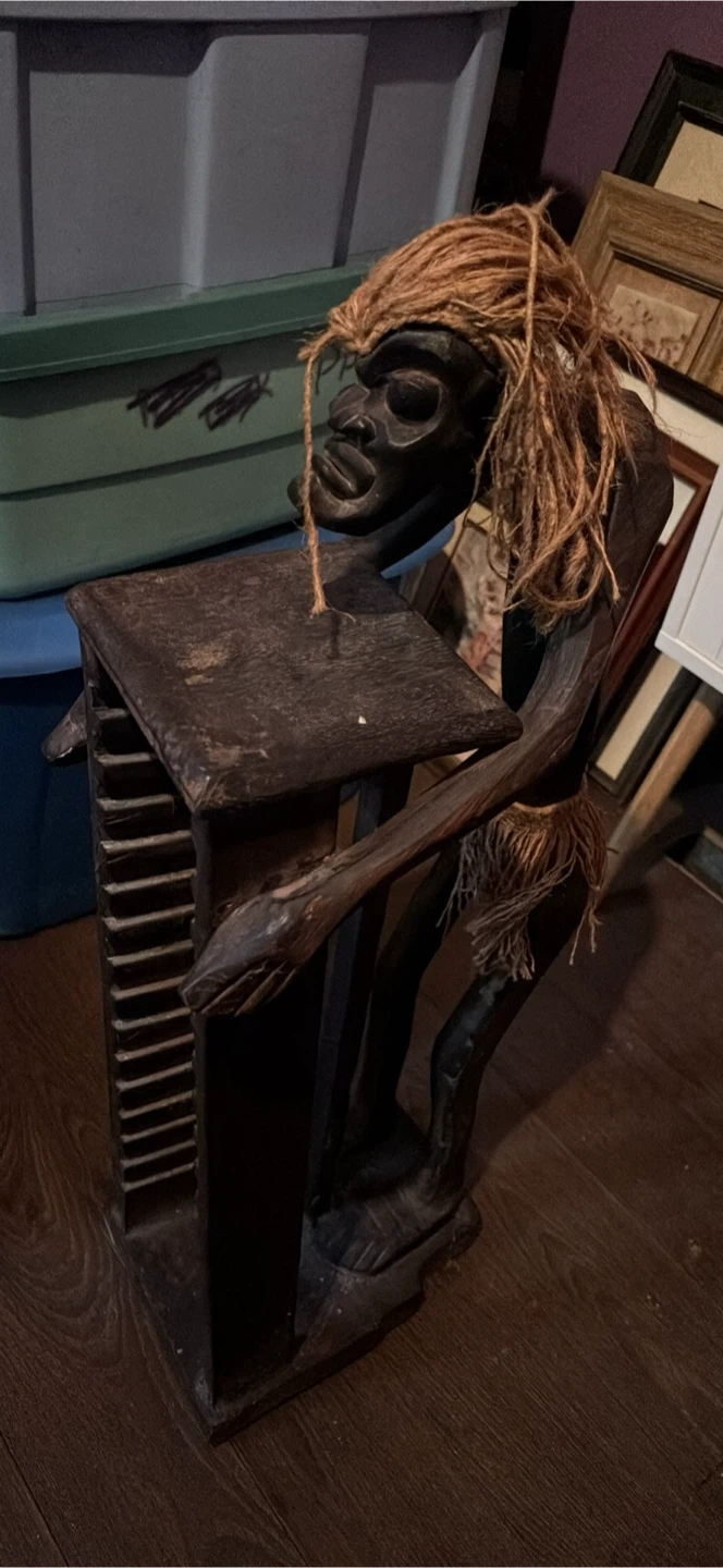 Wooden Figurine Shelf Stand - photo 2