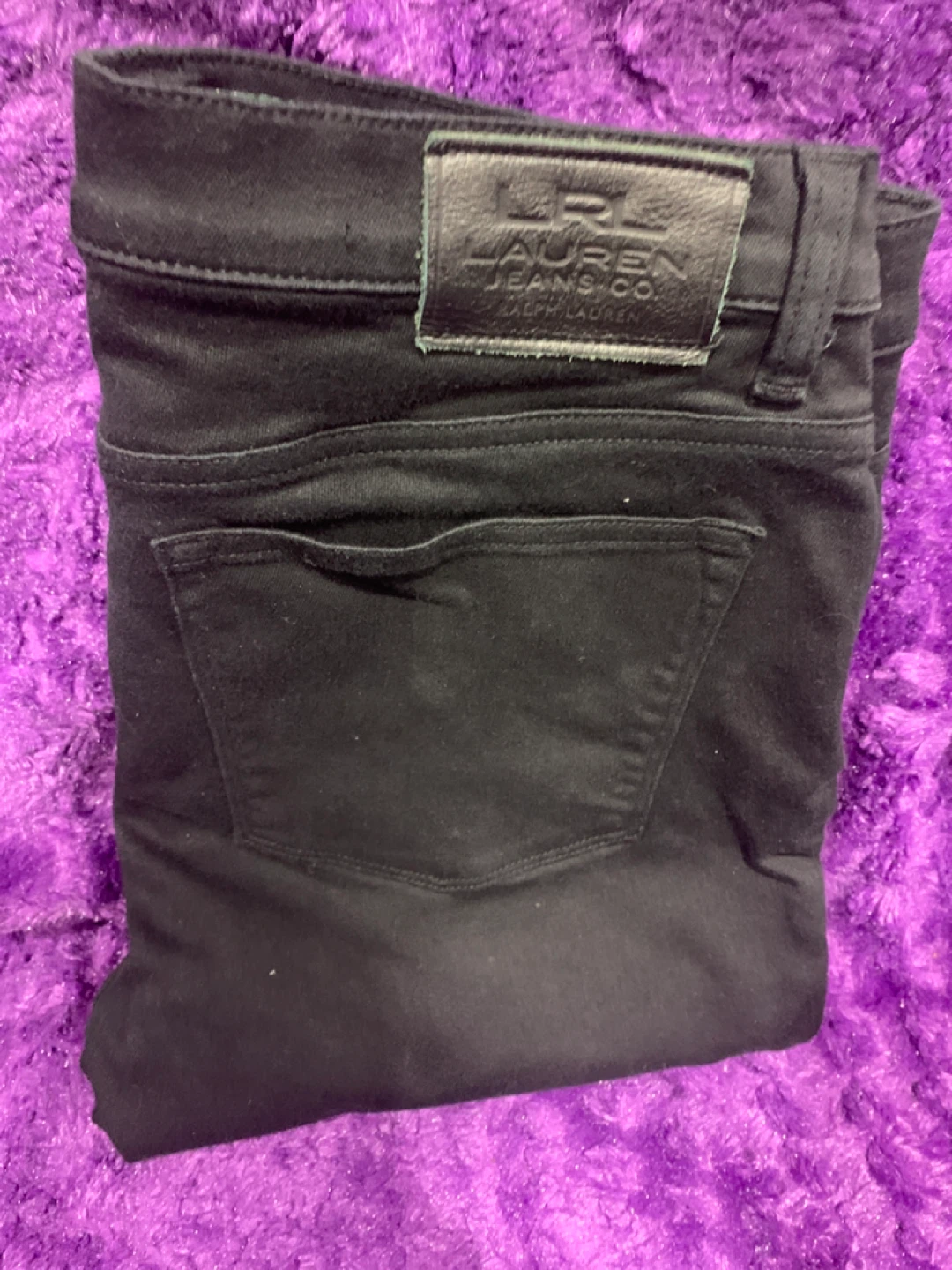 Women’s Ralph Lauren Black Jeans - Size 12 - photo 2