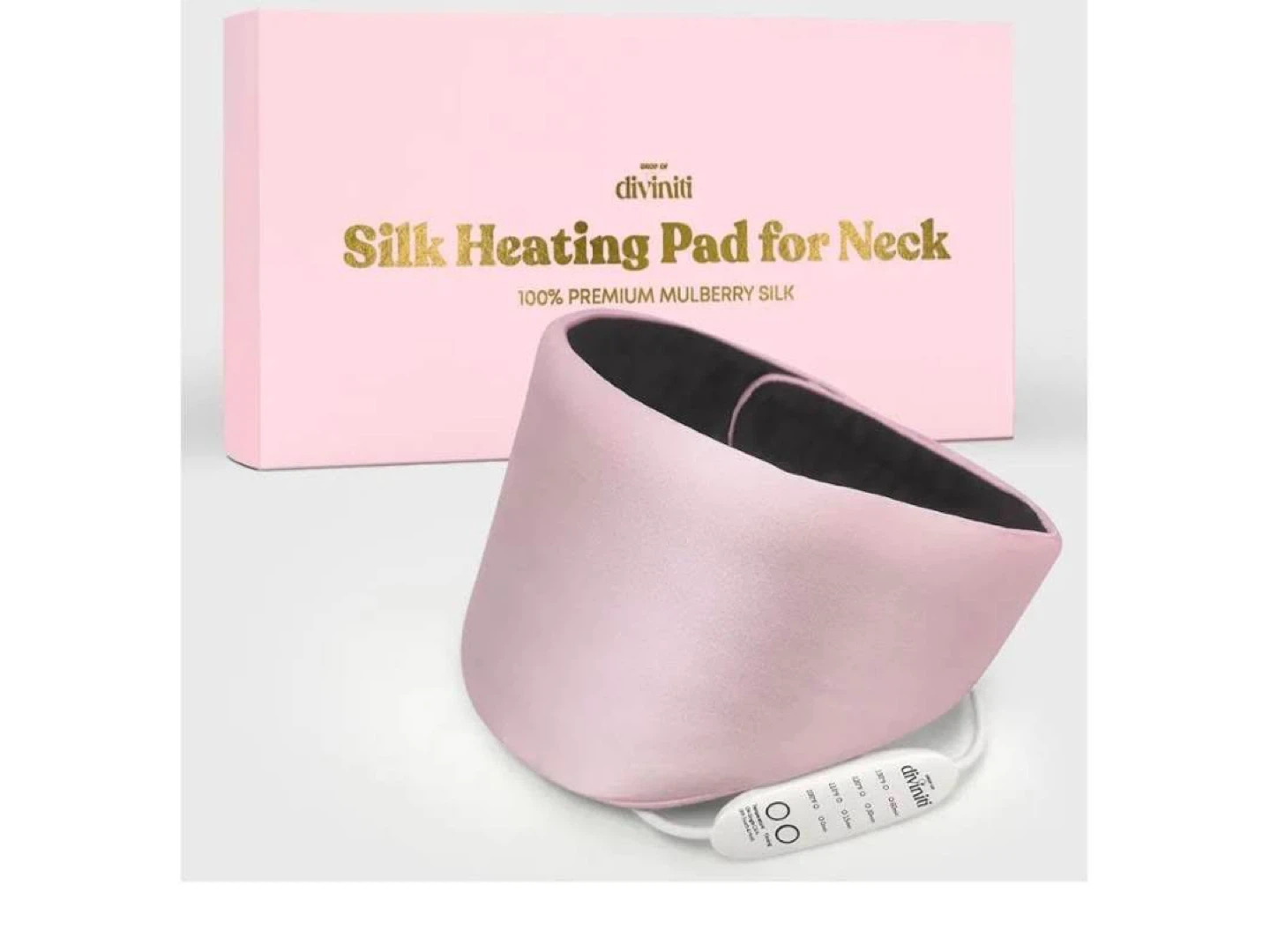 Diviniti Silk Heating Pad for Neck - Pink - photo 2