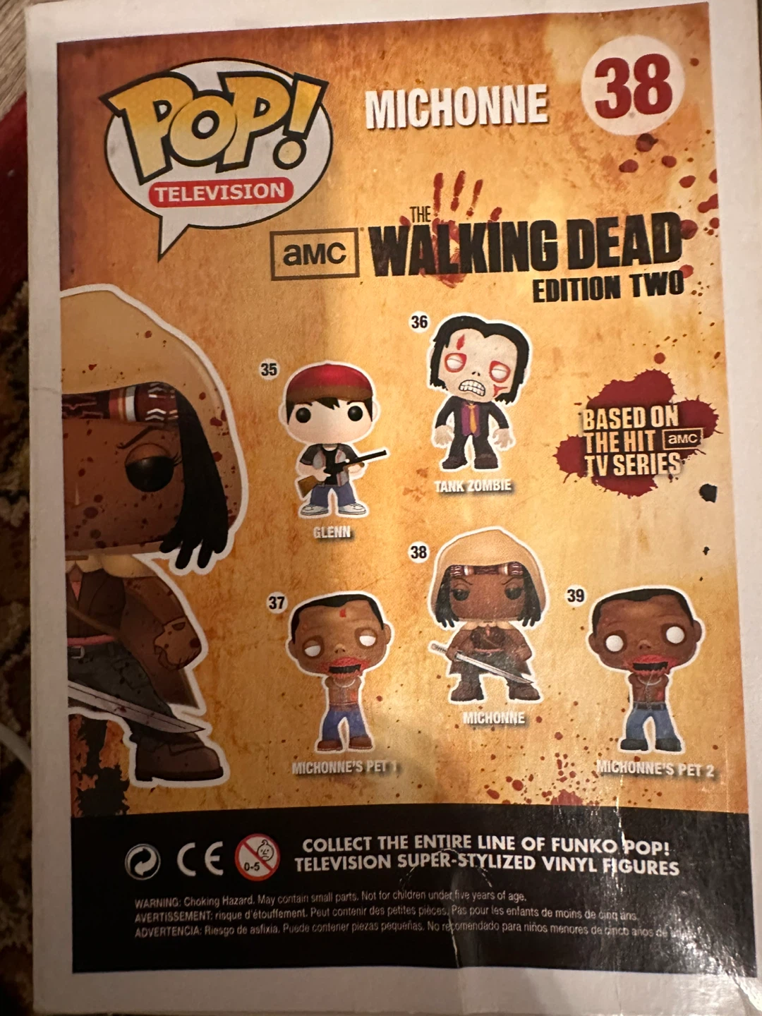 Funko Pop! The Walking Dead Michonne #38 Vinyl Figure - photo 3