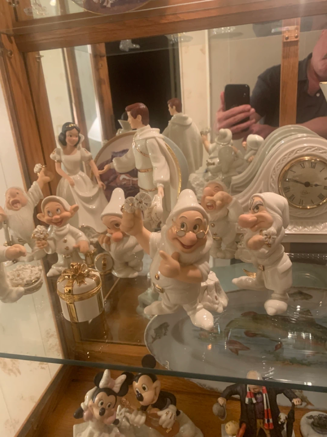 Snow White and the Seven Dwarfs Porcelain Figurines