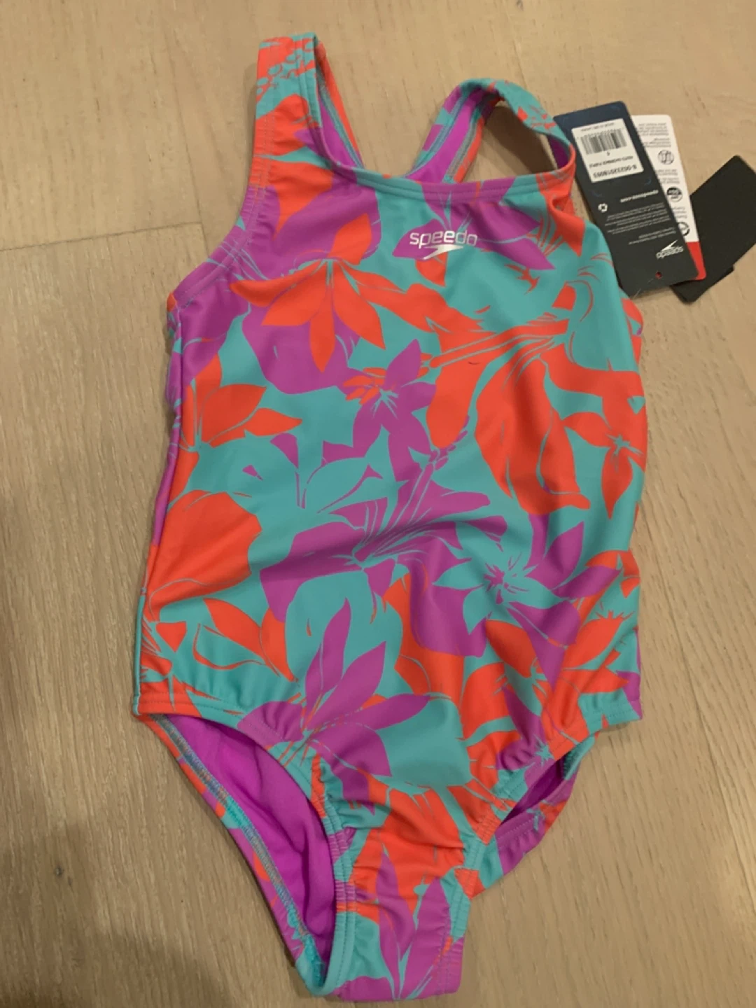 Speedo Girls' One-Piece Swimsuit