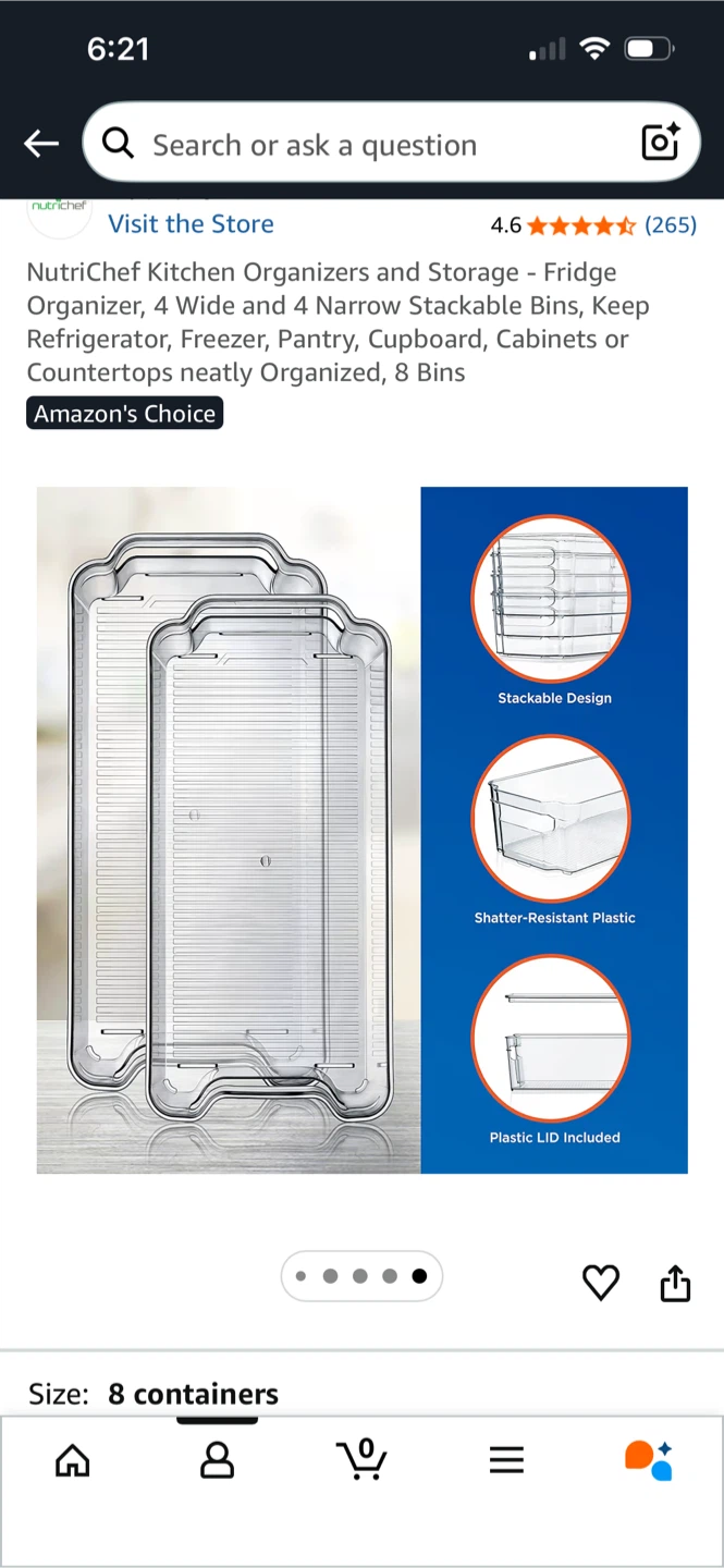 Refrigerator bins - photo 3