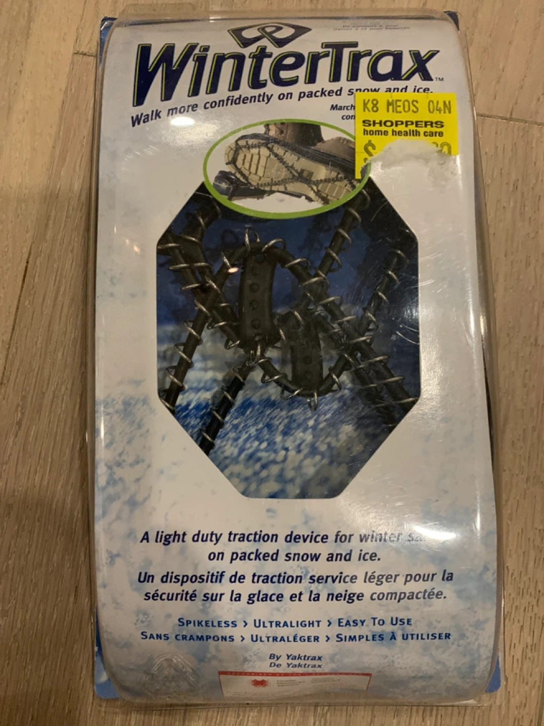 WinterTrax Traction Cleats for Ice and Snow - photo 2
