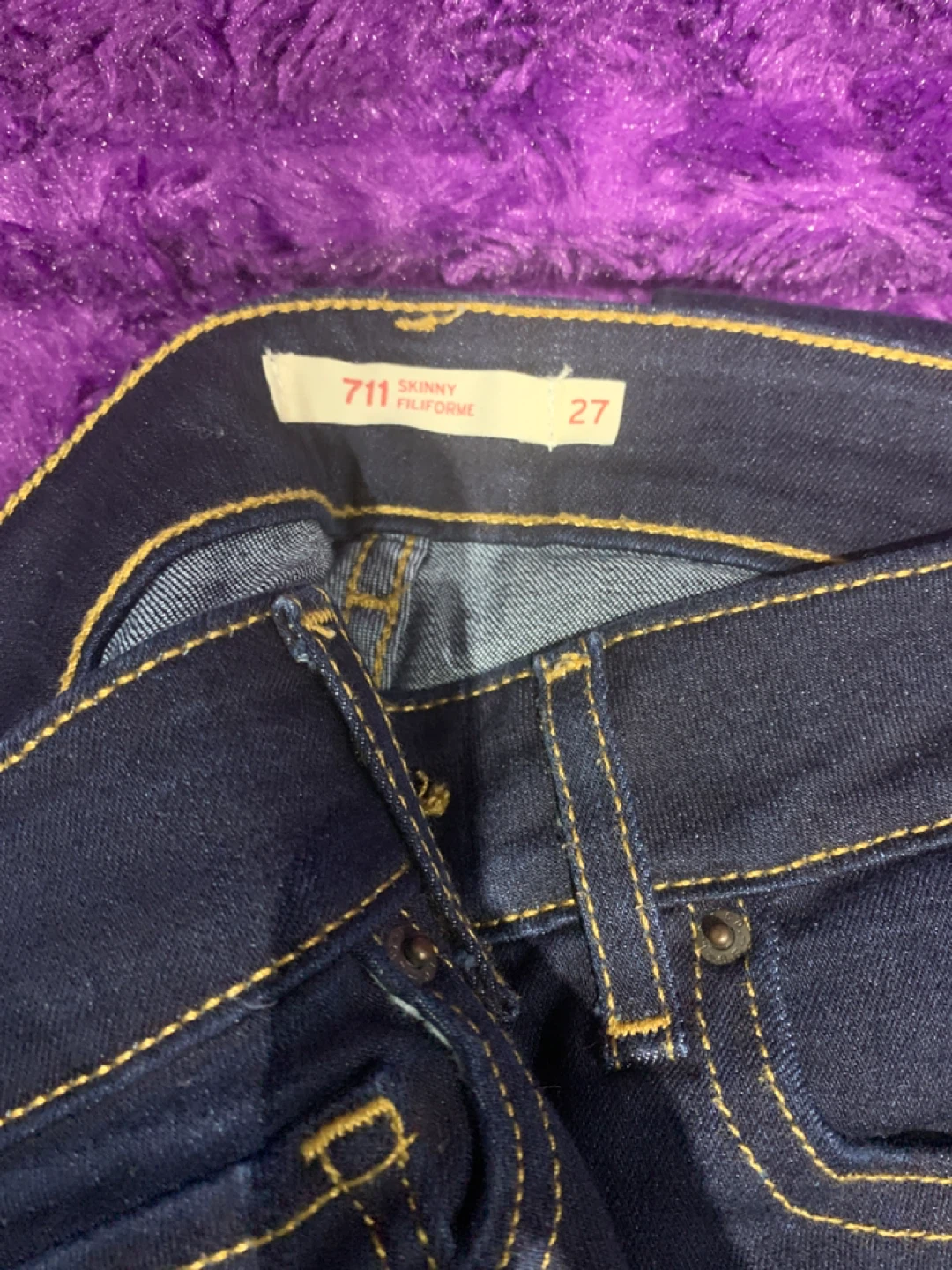 Levi's 711 Skinny Filiforme Jeans Size 27 - photo 3