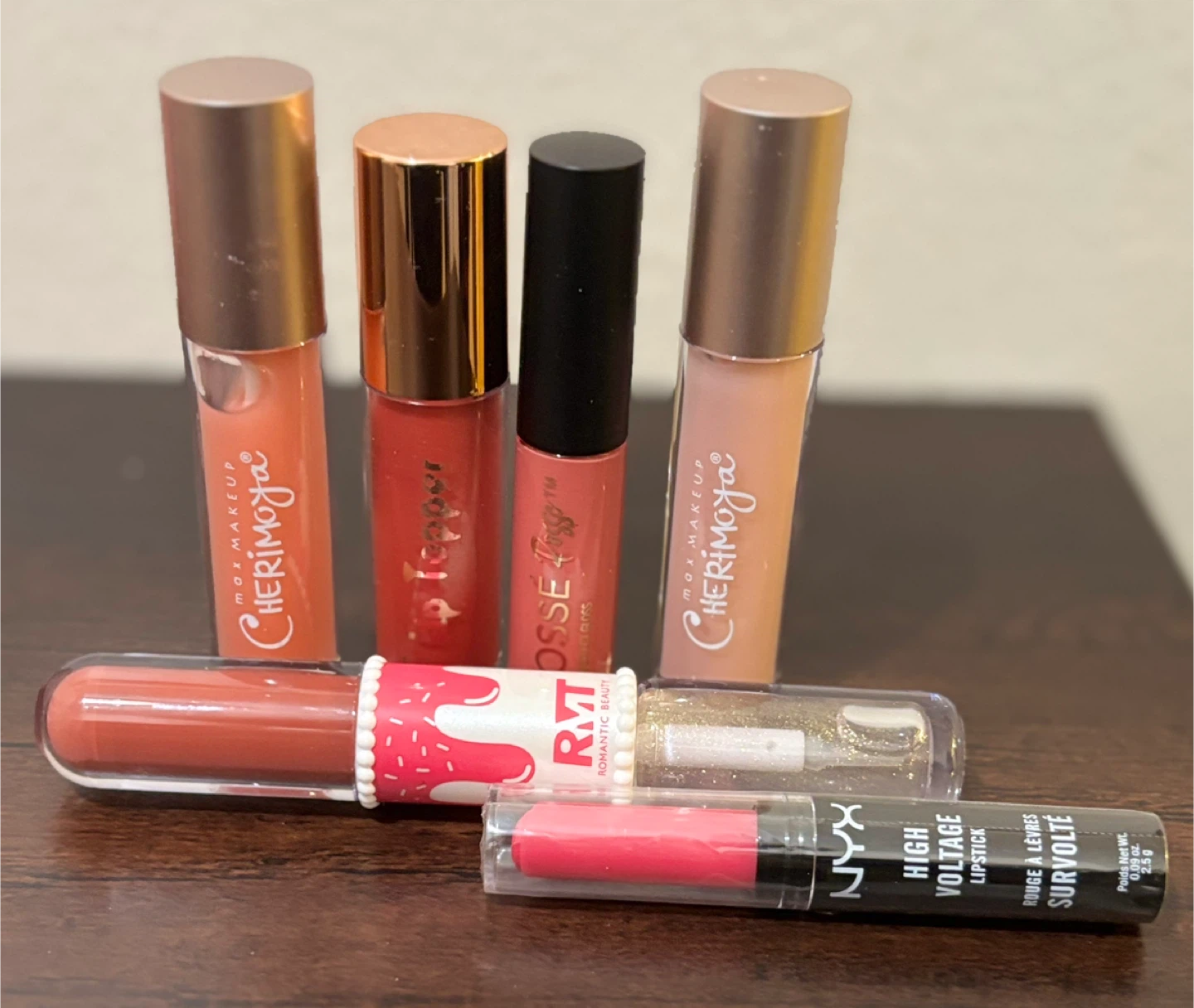 Brand New Lot: Cherimoya, NYX, and other Lip Glosses/Lipsticks