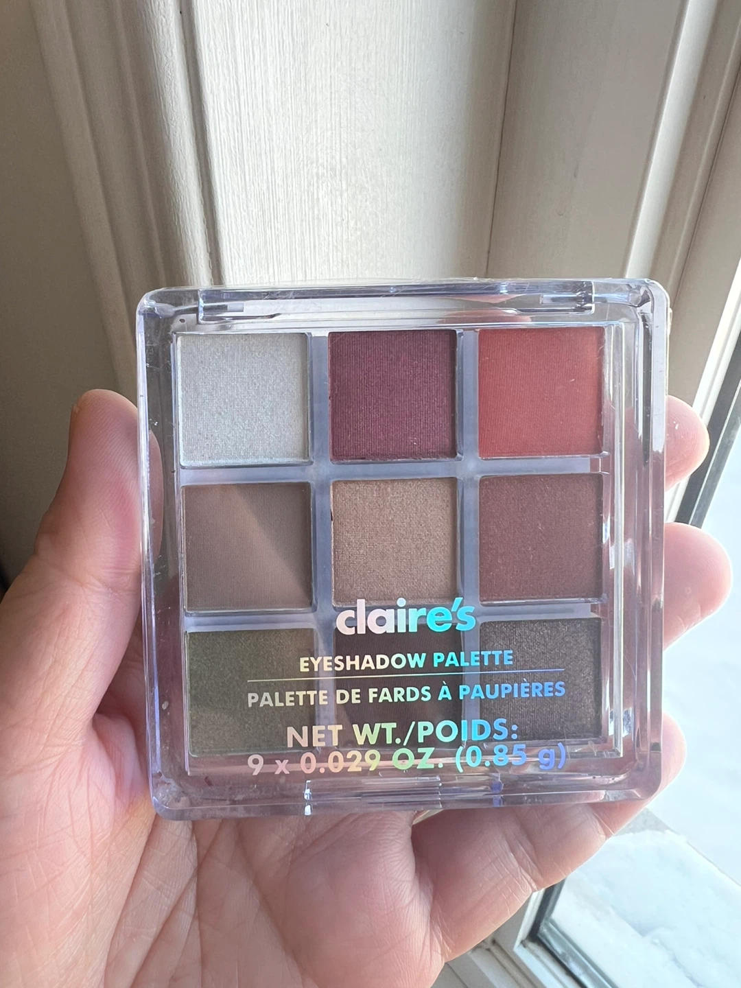 Claire's Eyeshadow Palette
