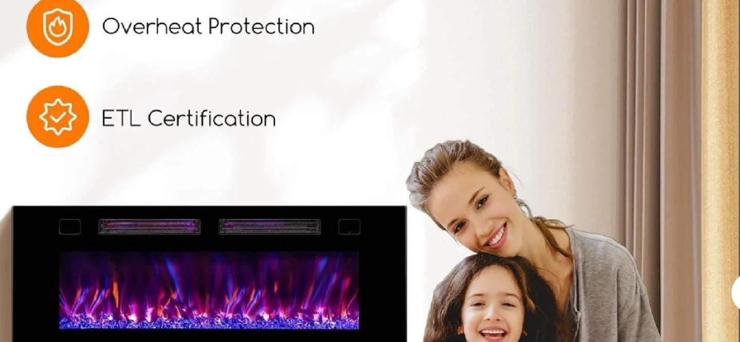 New 36 inch Electric Fireplace - photo 3