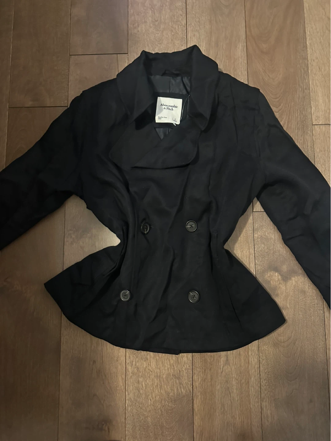 Abercrombie & Fitch Black Jacket Size S