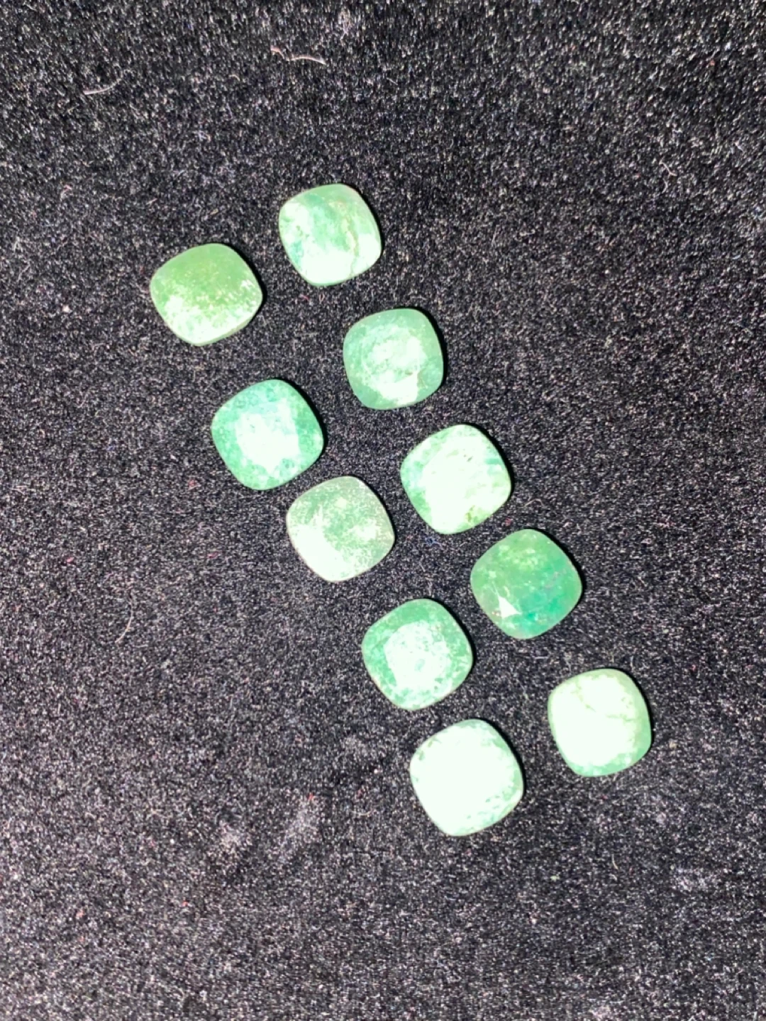 10 Emerald parcel (square cut) 🏆 - photo 3