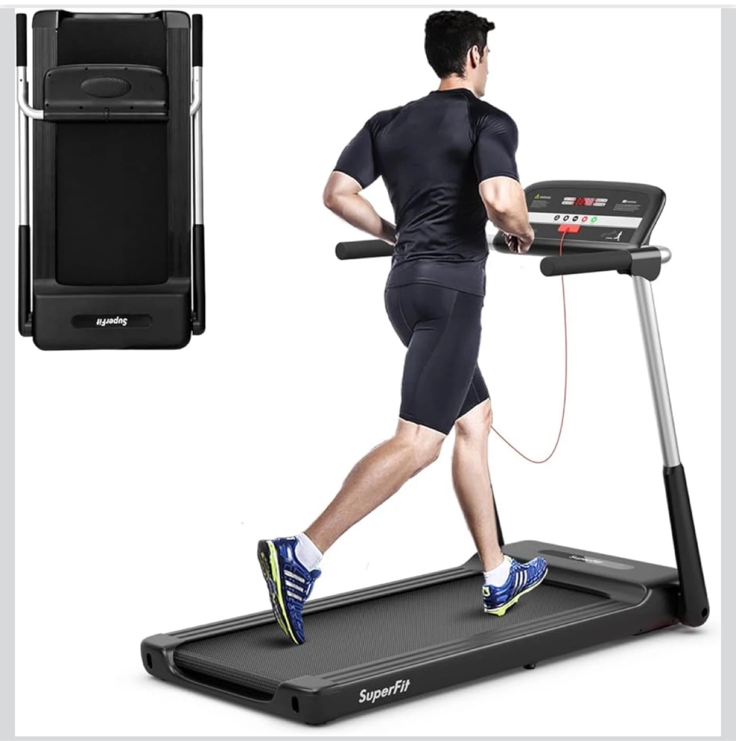 SuperFit Foldable Treadmill - photo 4