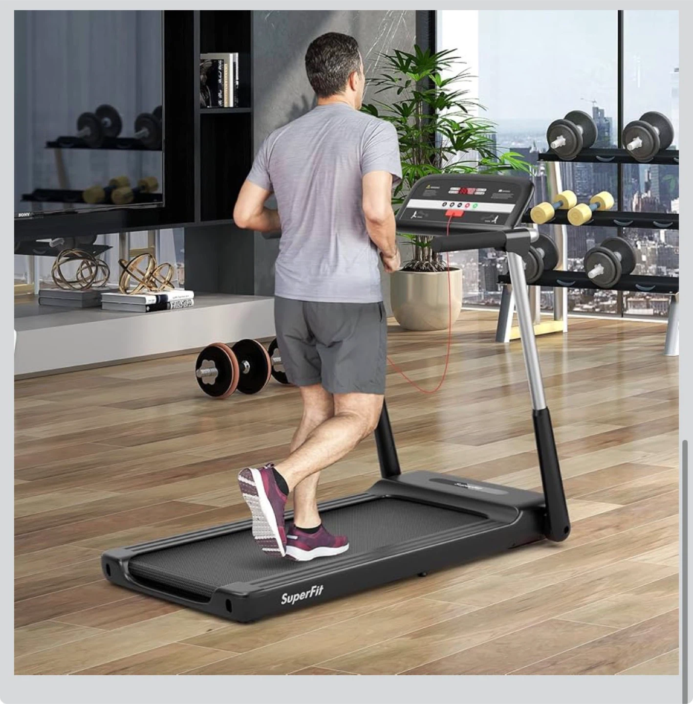 SuperFit Foldable Treadmill - photo 5