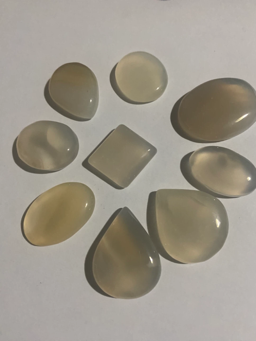 White onyx parcel 🏆