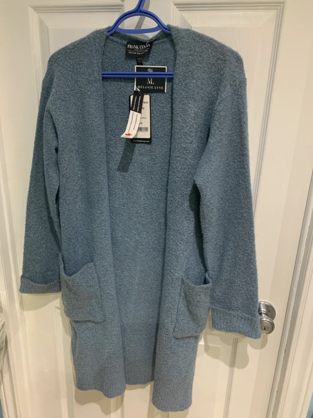 Frank Lyman Blue Cardigan L/G - photo 2