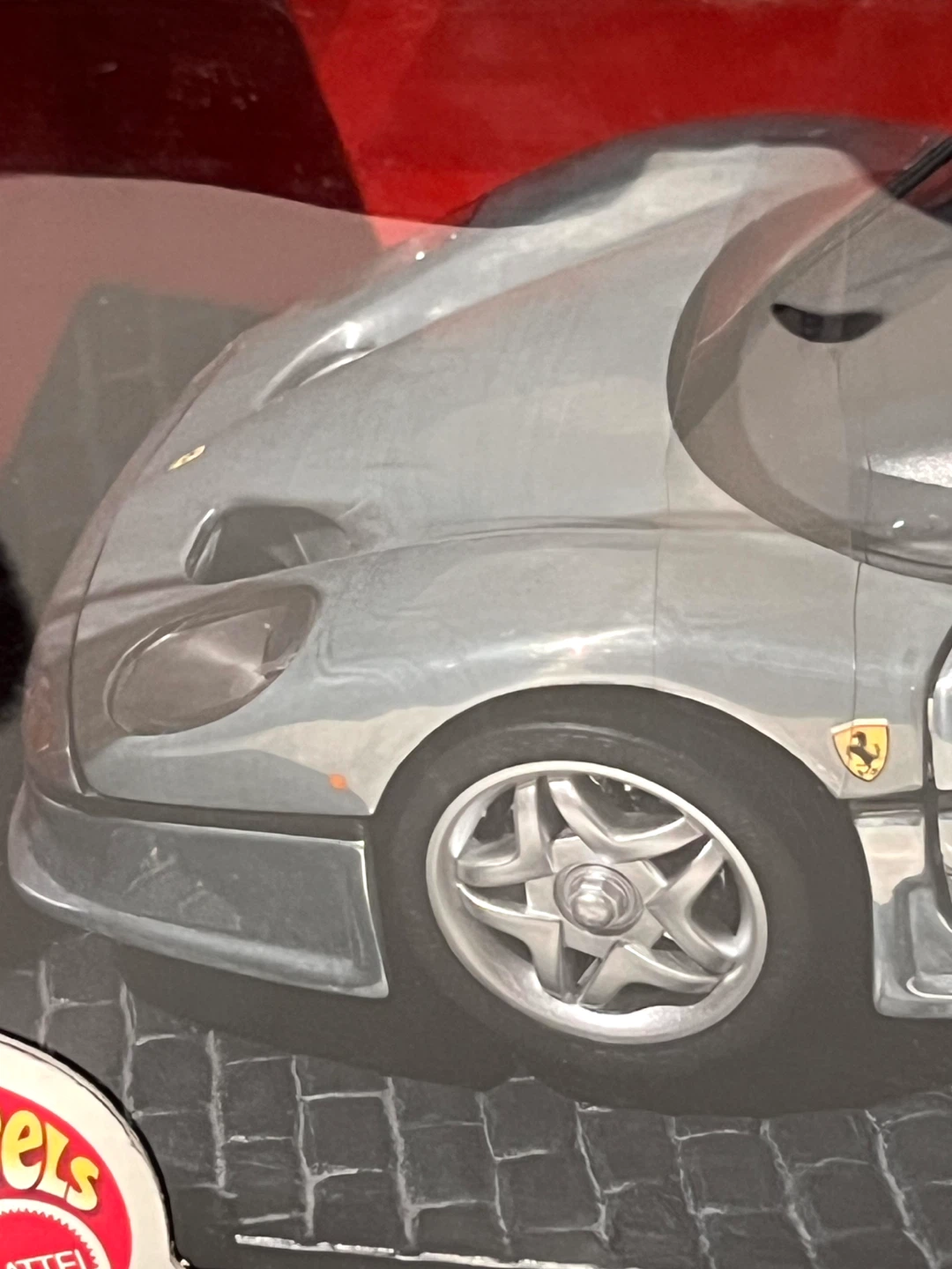 Hot Wheels Silver Ferrari Millennium Ltd Series Die Cast Car 🏆 - photo 3