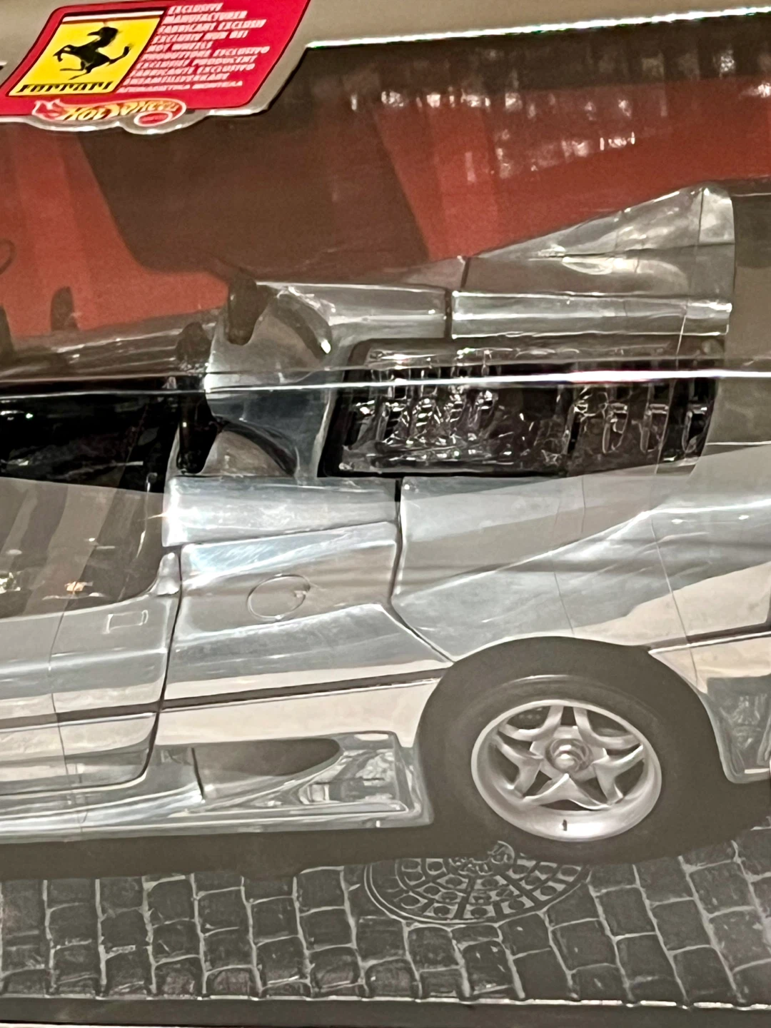 Hot Wheels Silver Ferrari Millennium Ltd Series Die Cast Car 🏆 - photo 5