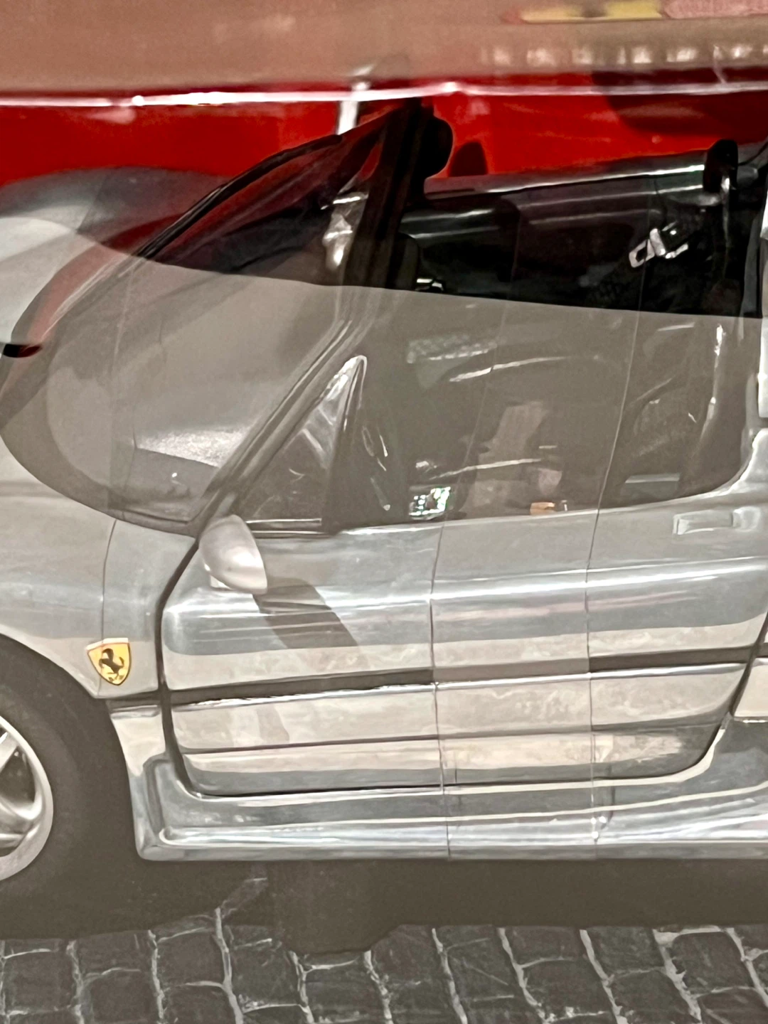 Hot Wheels Silver Ferrari Millennium Ltd Series Die Cast Car 🏆 - photo 4