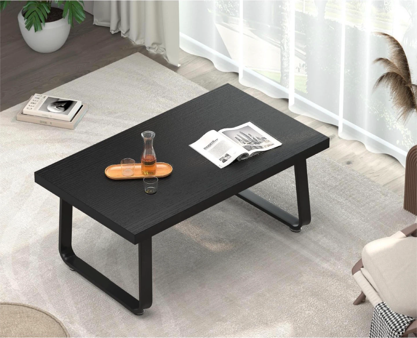 Black Coffee Table - photo 2