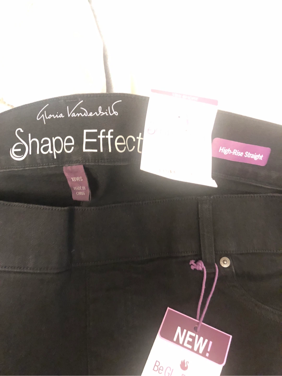 18W   Straight Black jeans - photo 2
