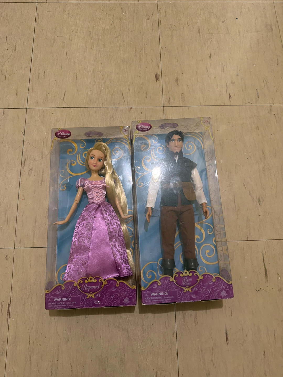 Disney Tangled Rapunzel & Flynn Rider Dolls