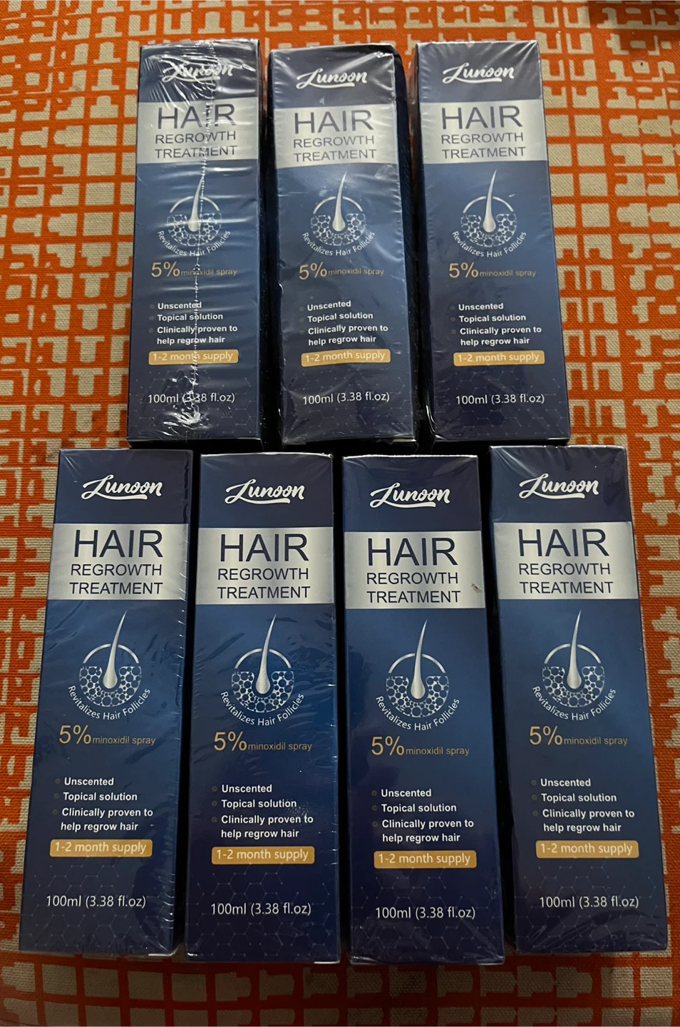 Junoon Hair Regrowth Treatment - 5% Minoxidil Spray (100ml)