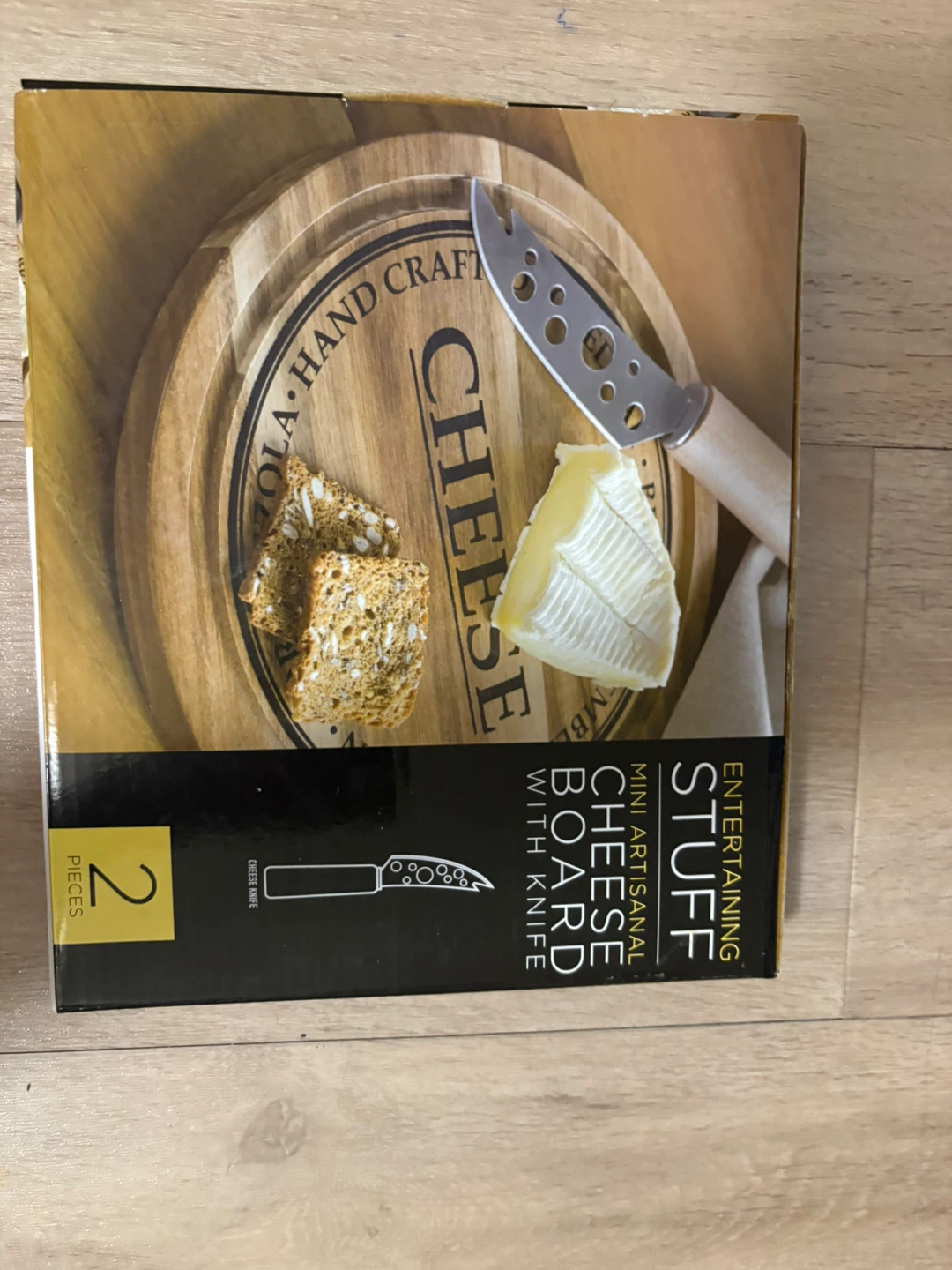 Artisanal Cheese Board with Knife - photo 2