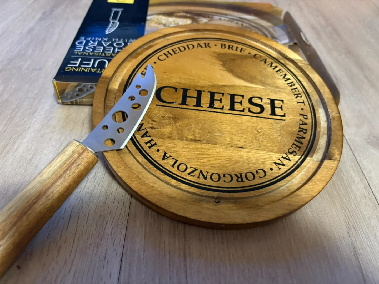 Artisanal Cheese Board with Knife - photo 4