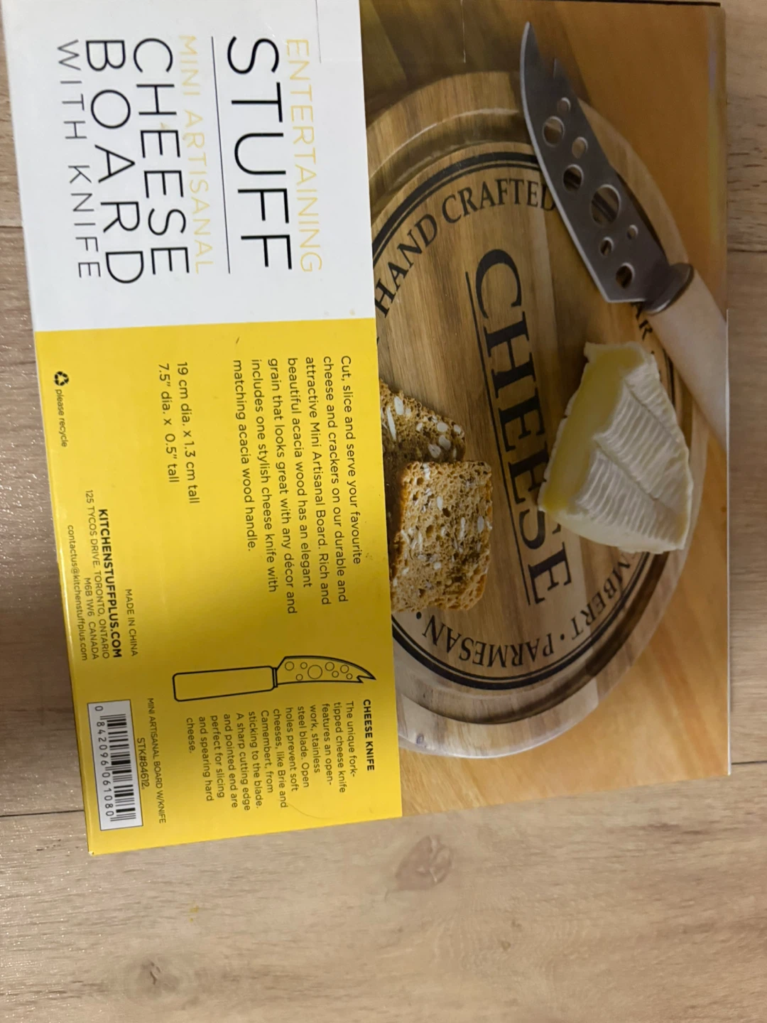 Artisanal Cheese Board with Knife - photo 3