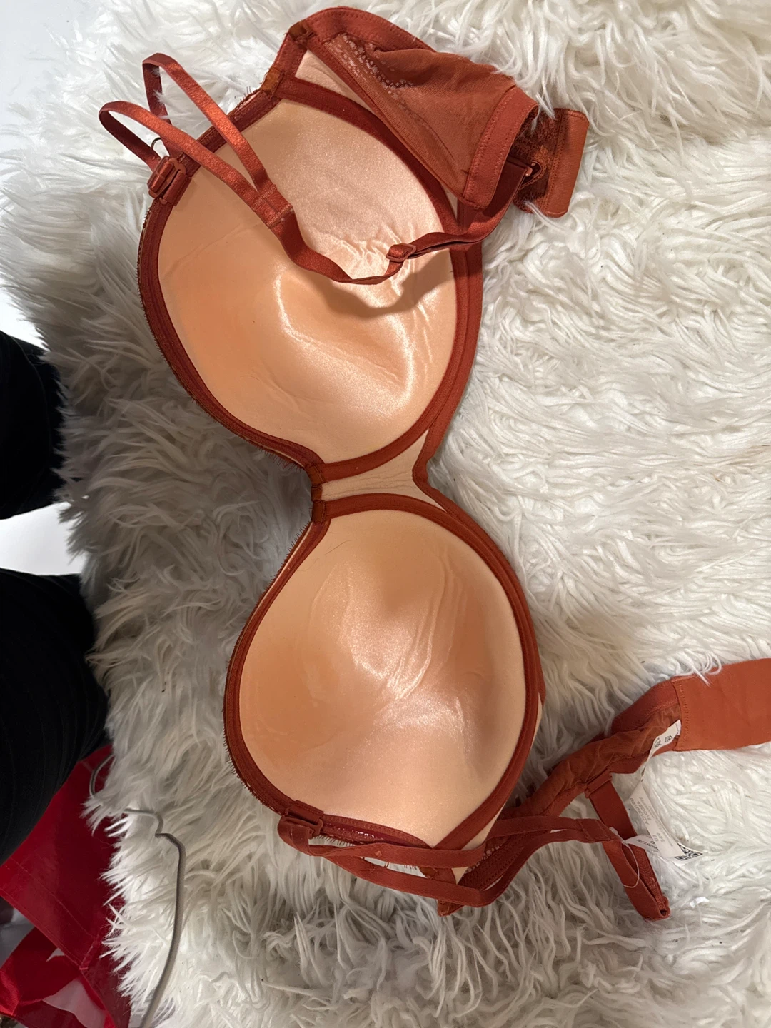 42DD Bra - Caramel Nude Lace - photo 3