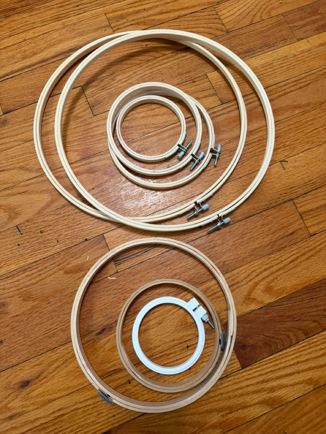 Embroidery Hoops Set