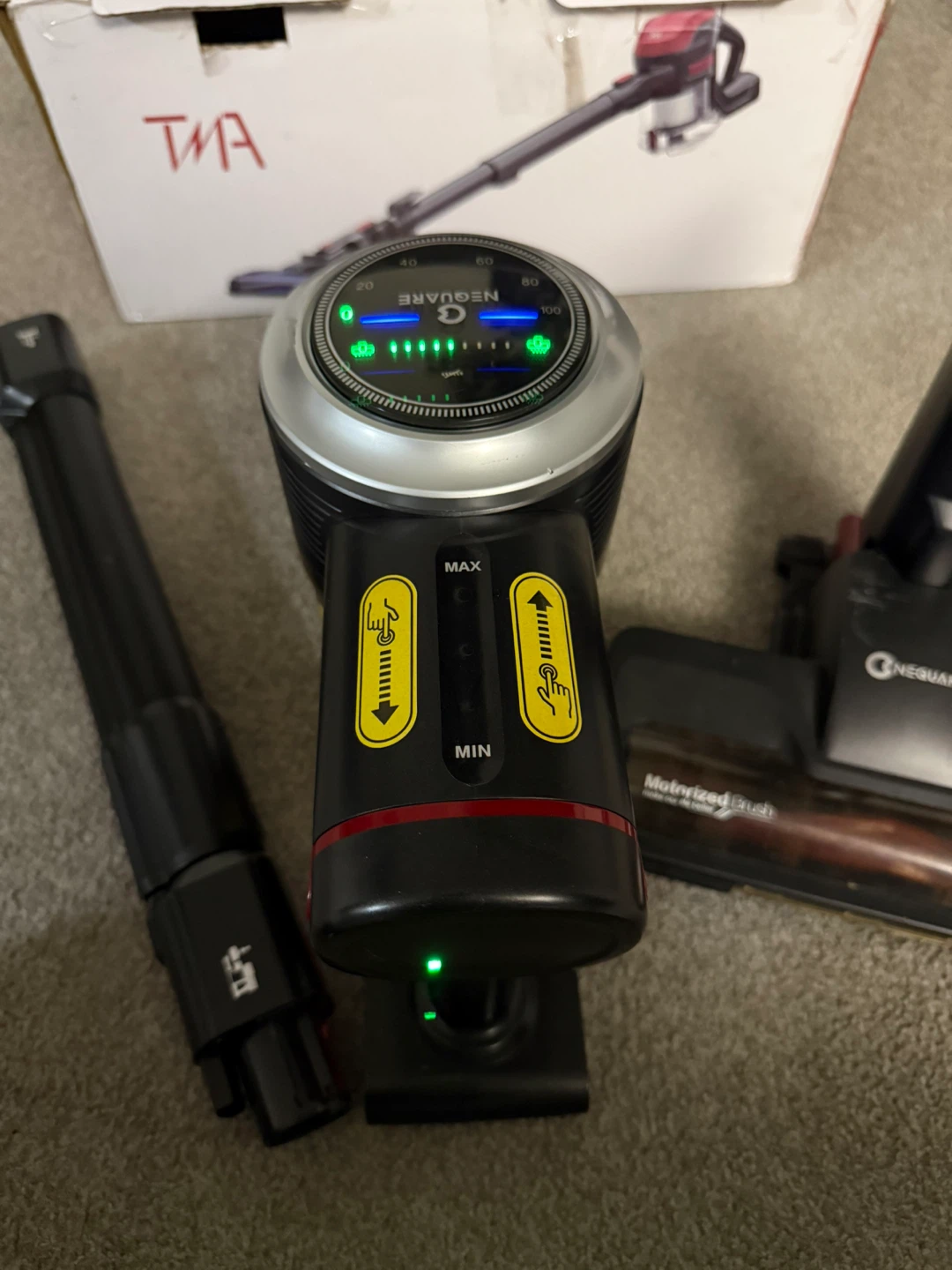 Nequare S26 Cordless Stick Vacuum Cleaner, PARTS - photo 3