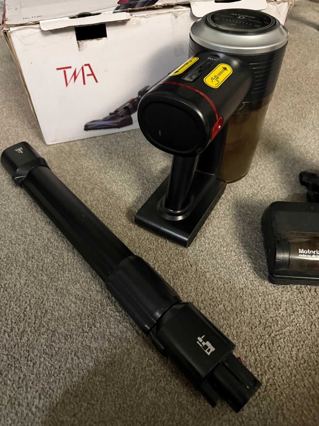 Nequare S26 Cordless Stick Vacuum Cleaner, PARTS - photo 2