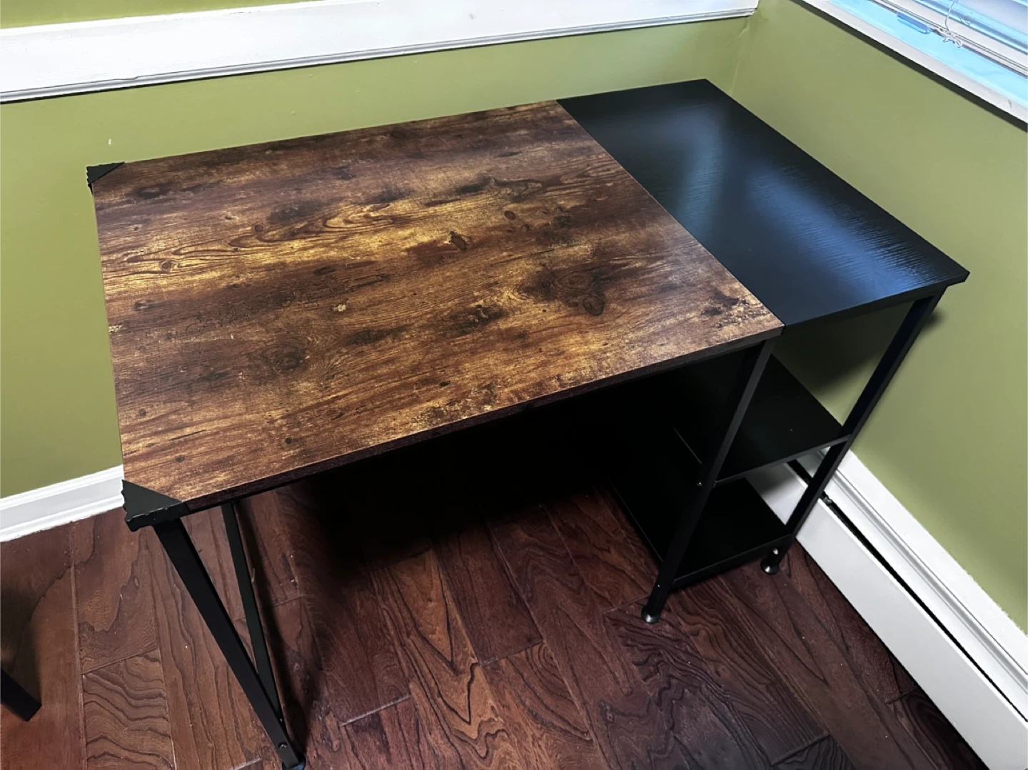 Computer Desk with Shelves - photo 3