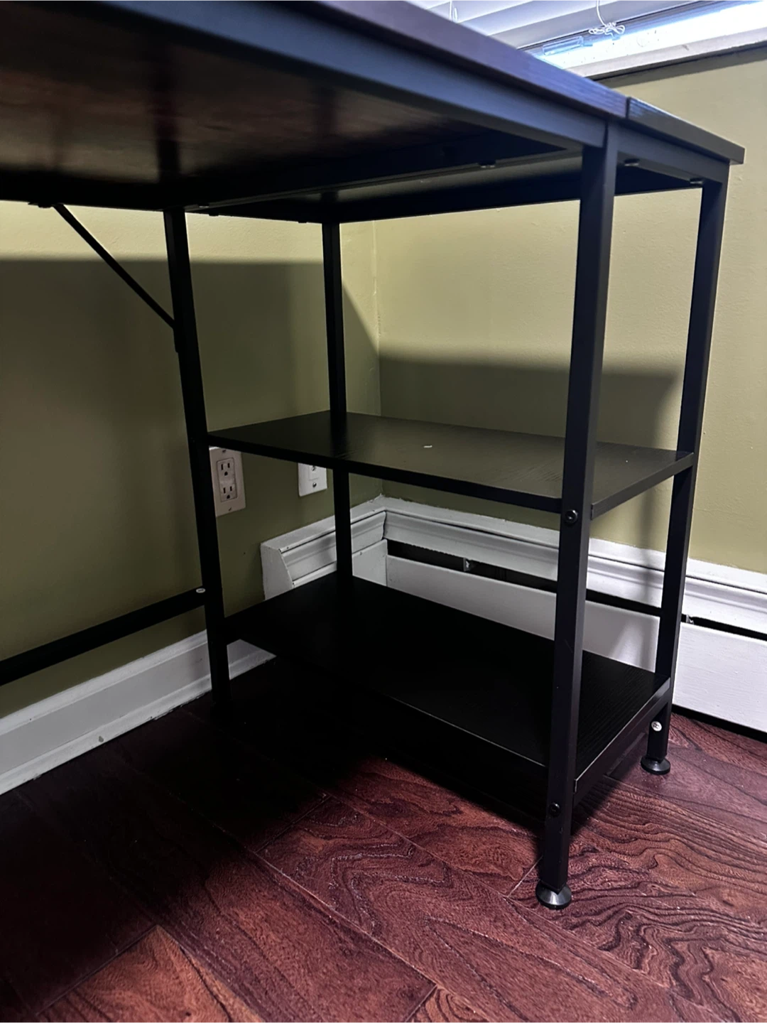 Computer Desk with Shelves - photo 2