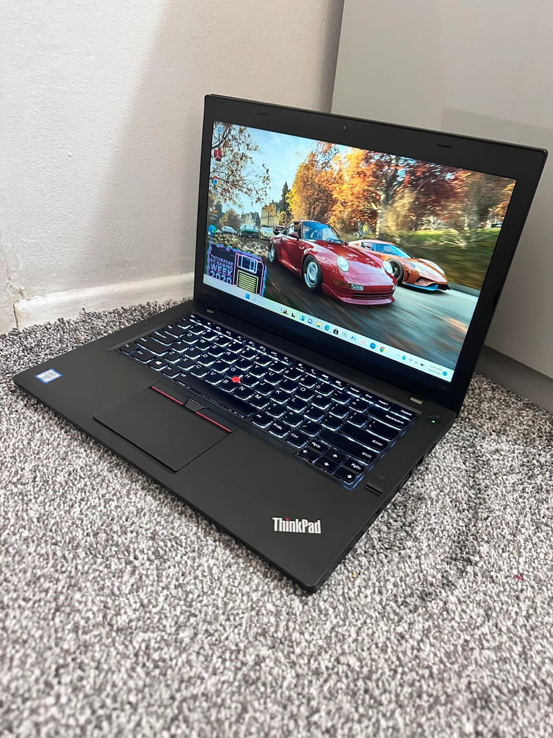 Slim Lenovo ThinkPad 256GB SSd  Intel hd graphic 8Gb fast laptop - photo 3