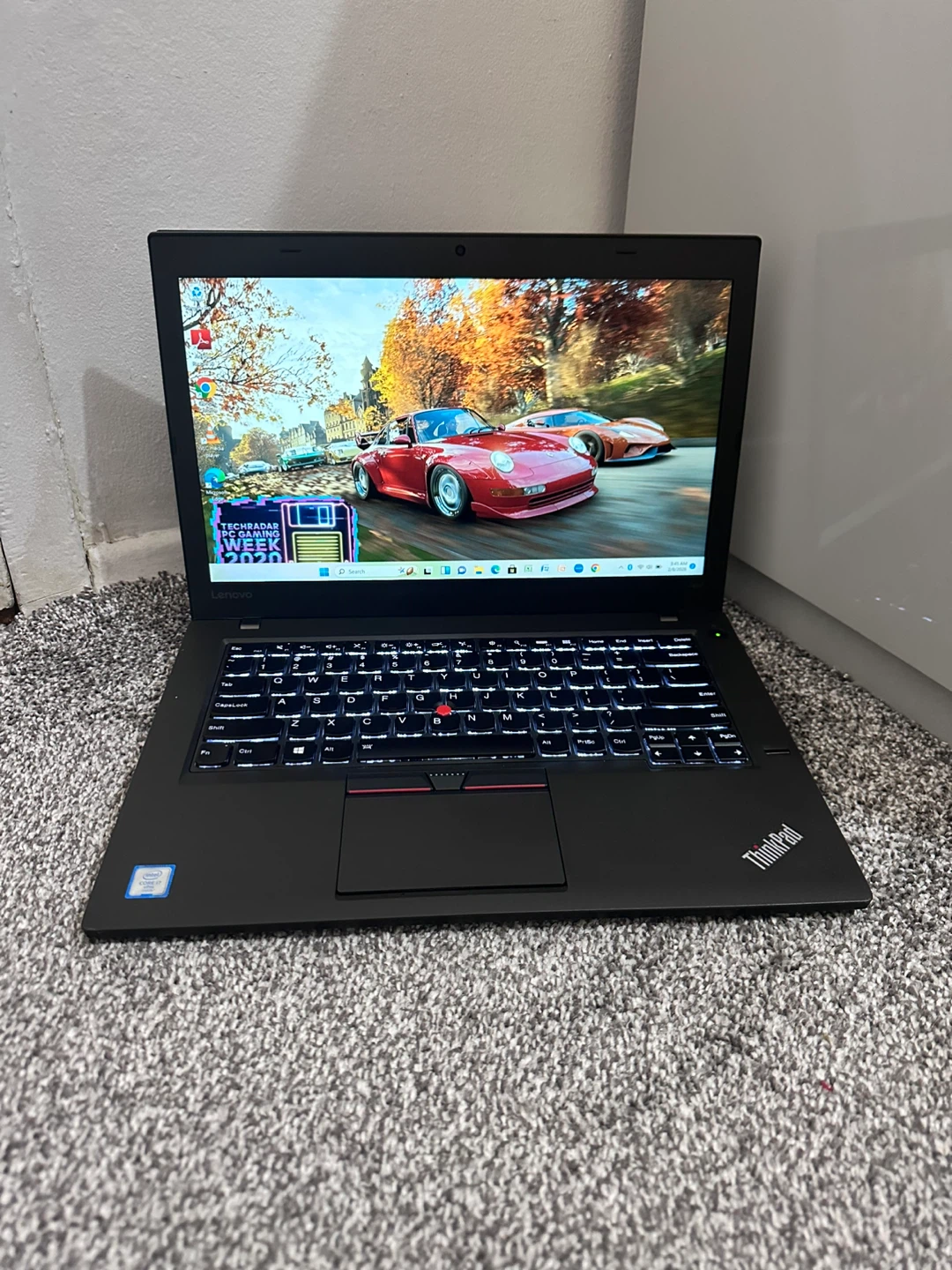 Slim Lenovo ThinkPad 256GB SSd  Intel hd graphic 8Gb fast laptop - photo 2
