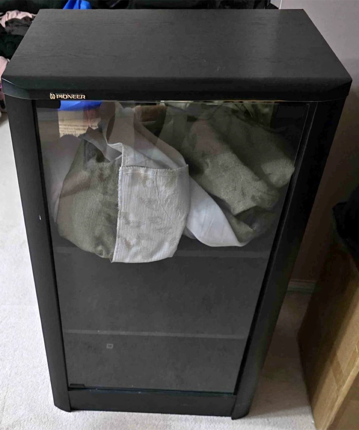 🏆" Pioneer Audio Cabinet with Glass Door without wheels.