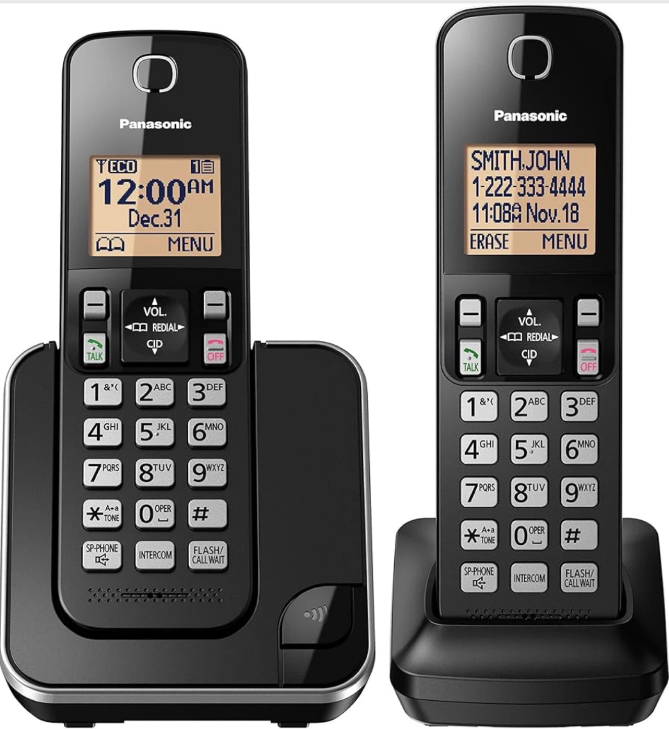 Panasonic Digital Cordless Phone with 2 Handsets