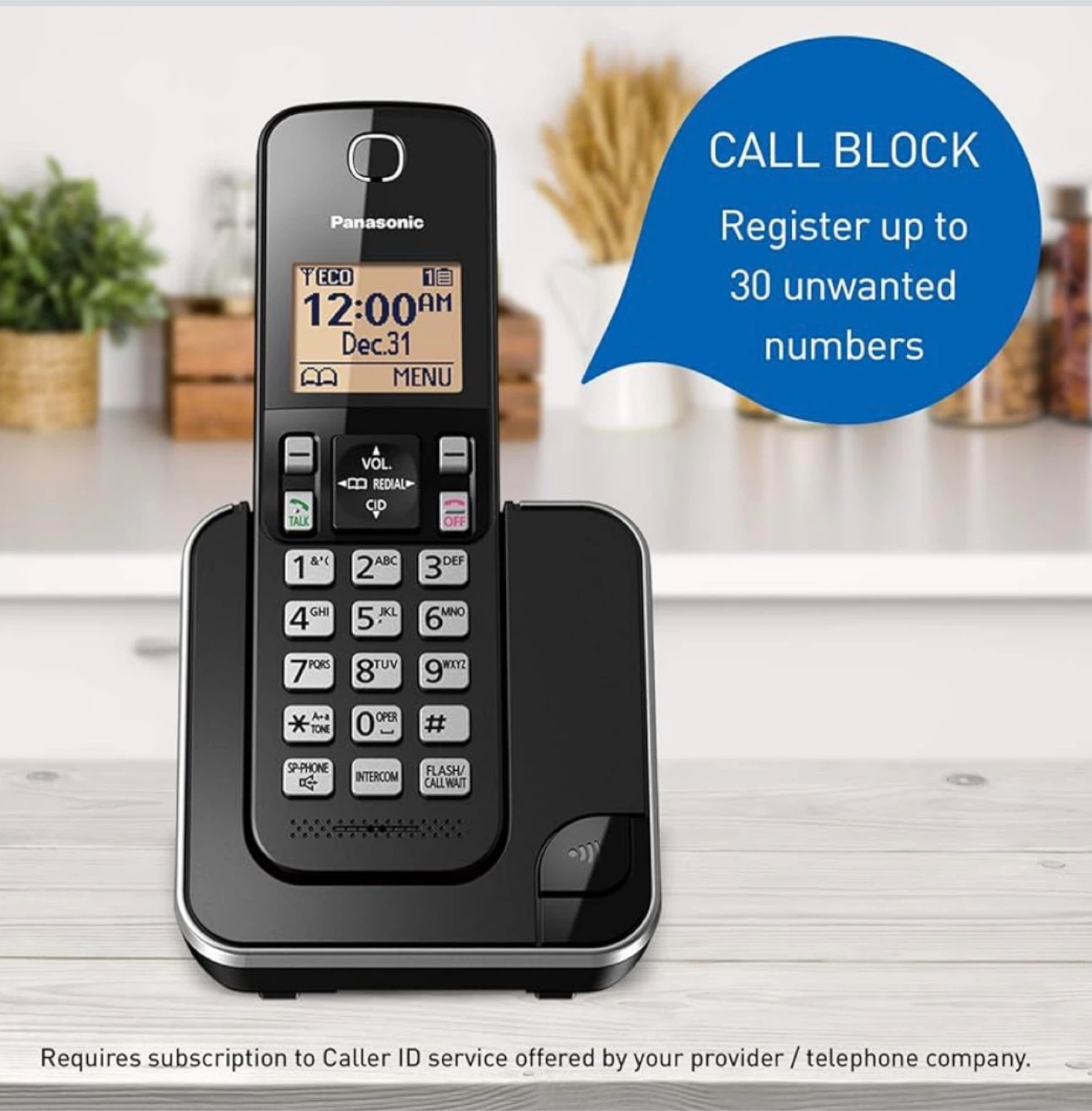 Panasonic Digital Cordless Phone with 2 Handsets - photo 5
