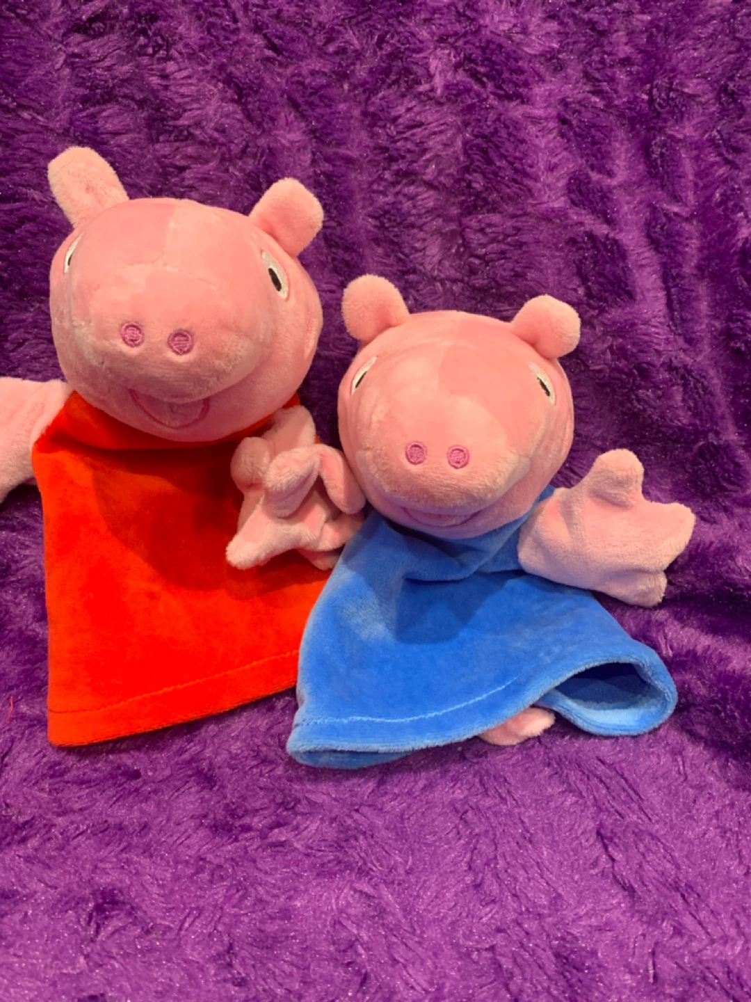 Peppa Pig Plush Puppet  Toys (2-Pack)