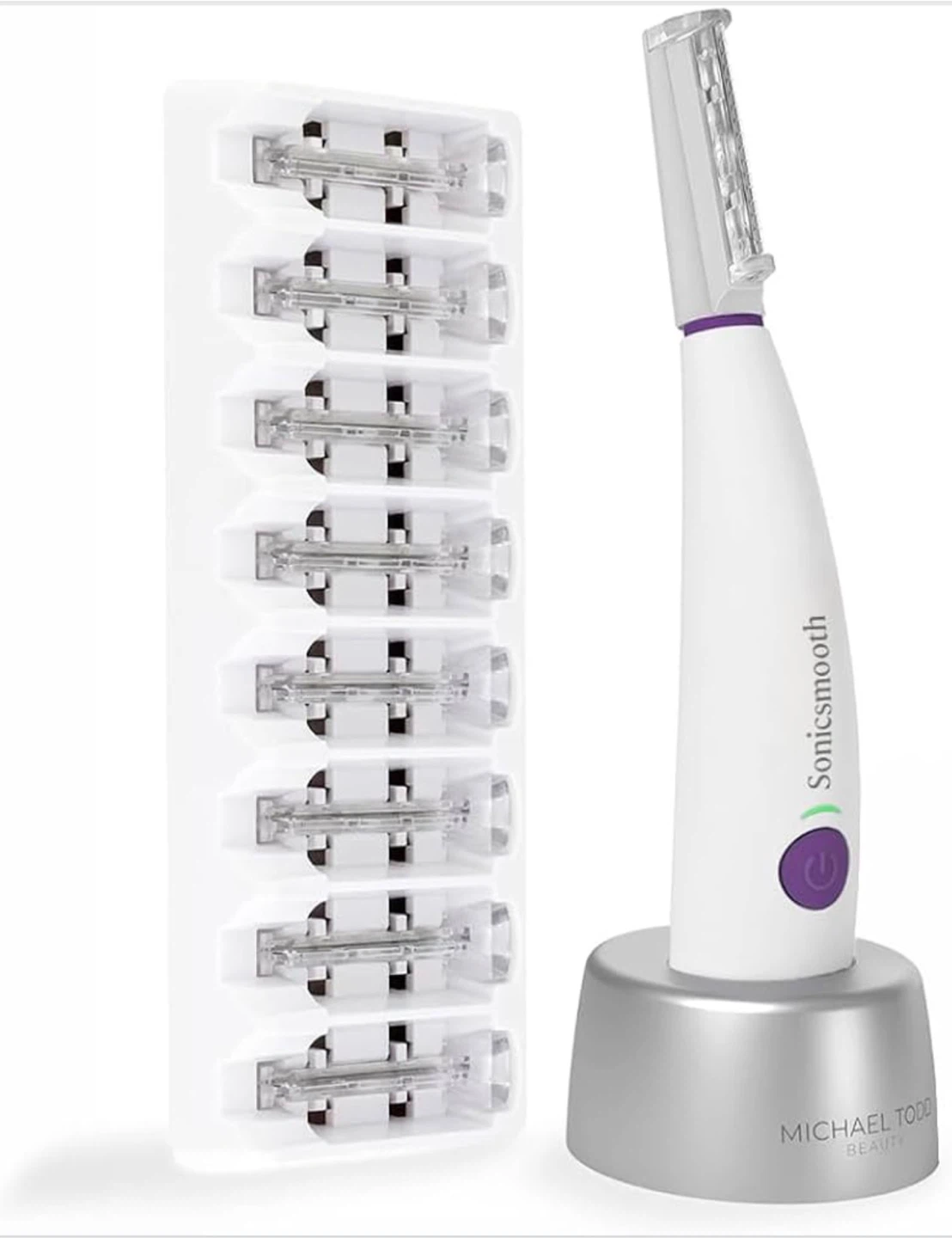 Michael Todd SonicSmooth Dermaplaning Device - White