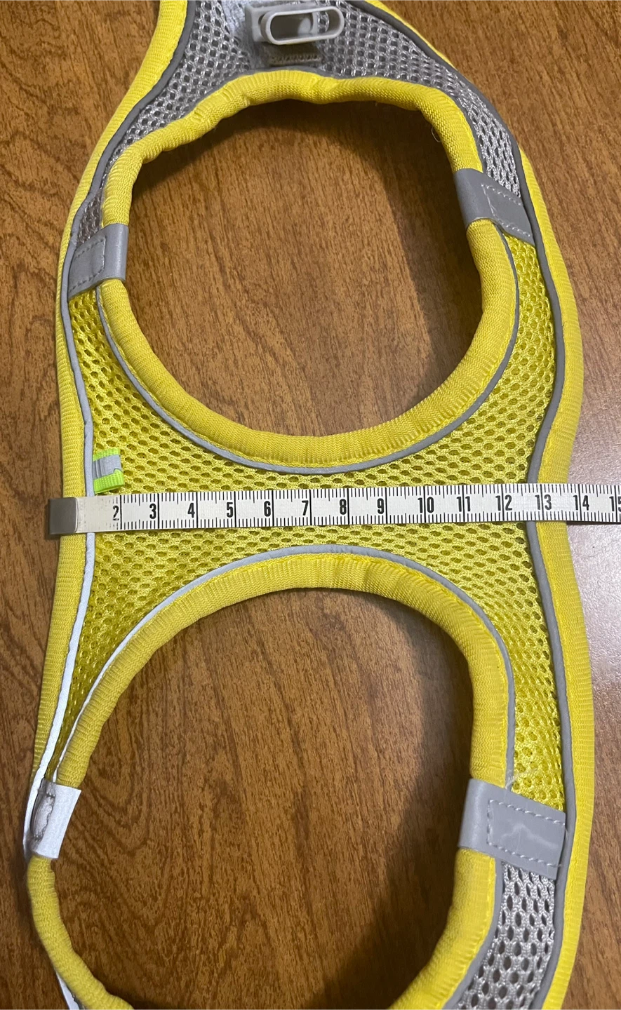 🏆" Yellow Mesh Dog Harness with Reflective Trim - photo 4