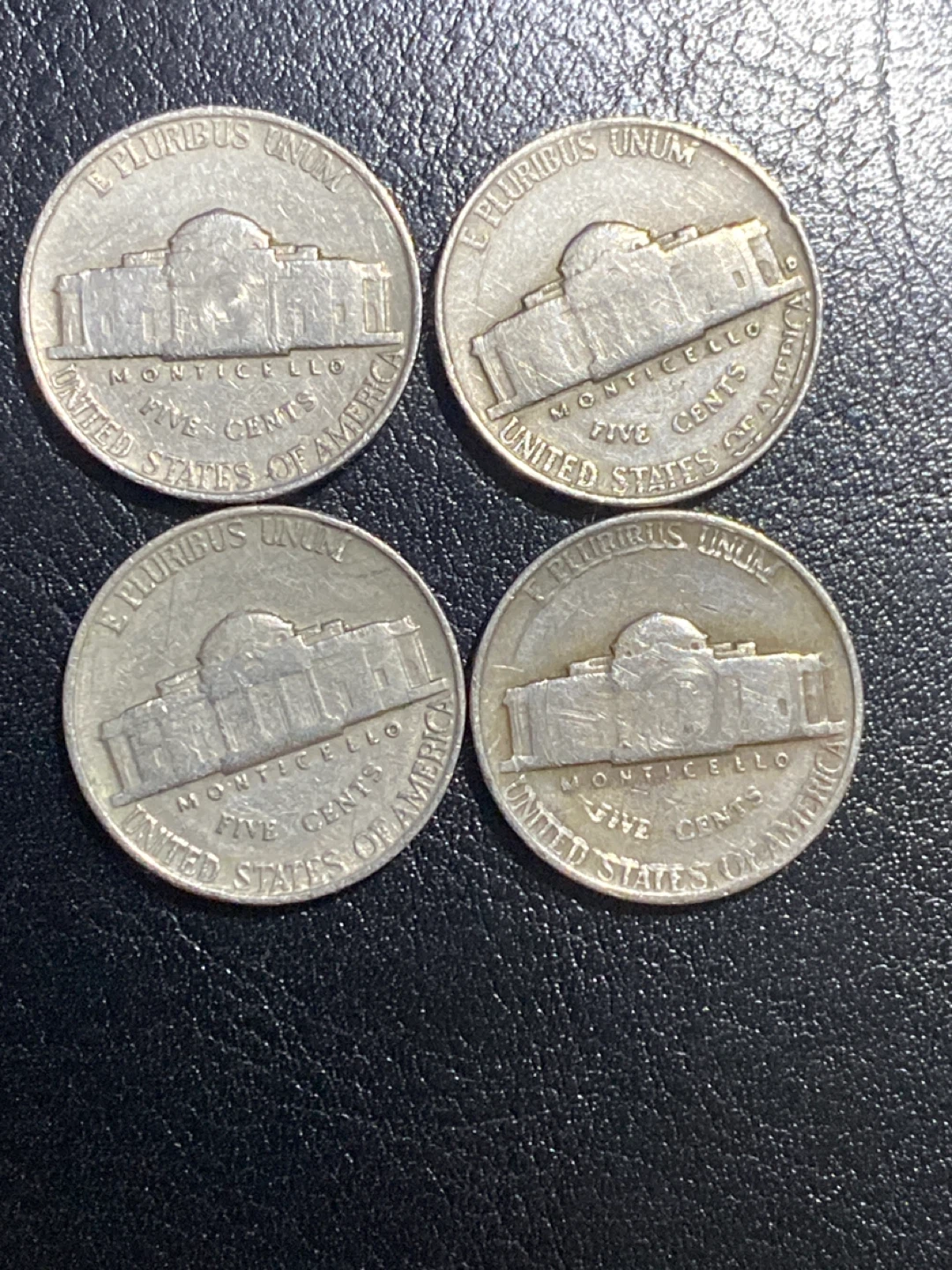 Set of 4 Vintage US Nickels - photo 4