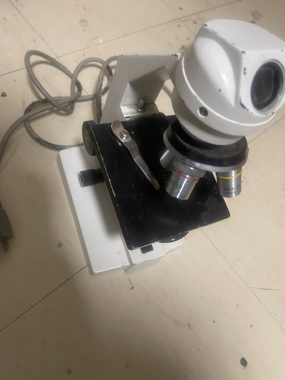 White Microscope