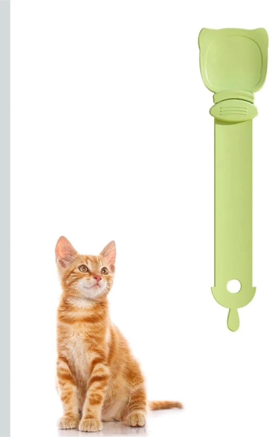🏆" Cat Feeding Spoon with Wide Mouth and Slide Extruder - photo 2