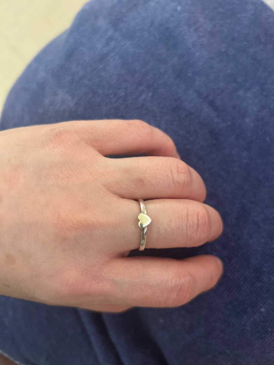 925 Silver Heart Ring