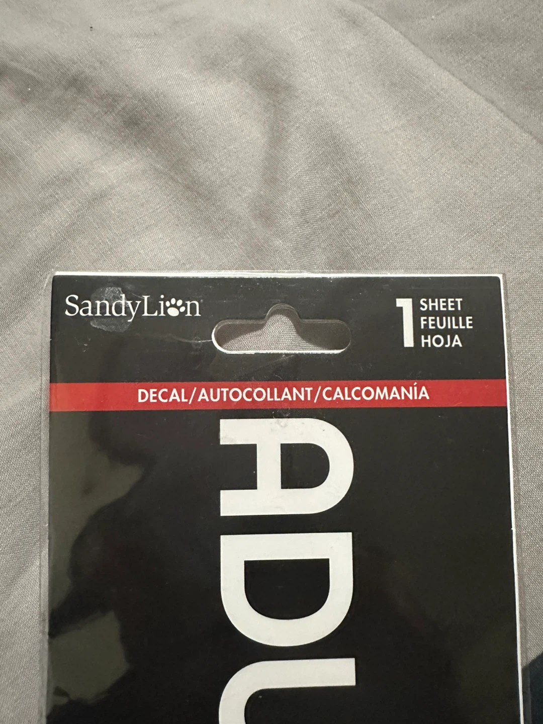 Vintage SandyLion Adultish Decal - photo 2