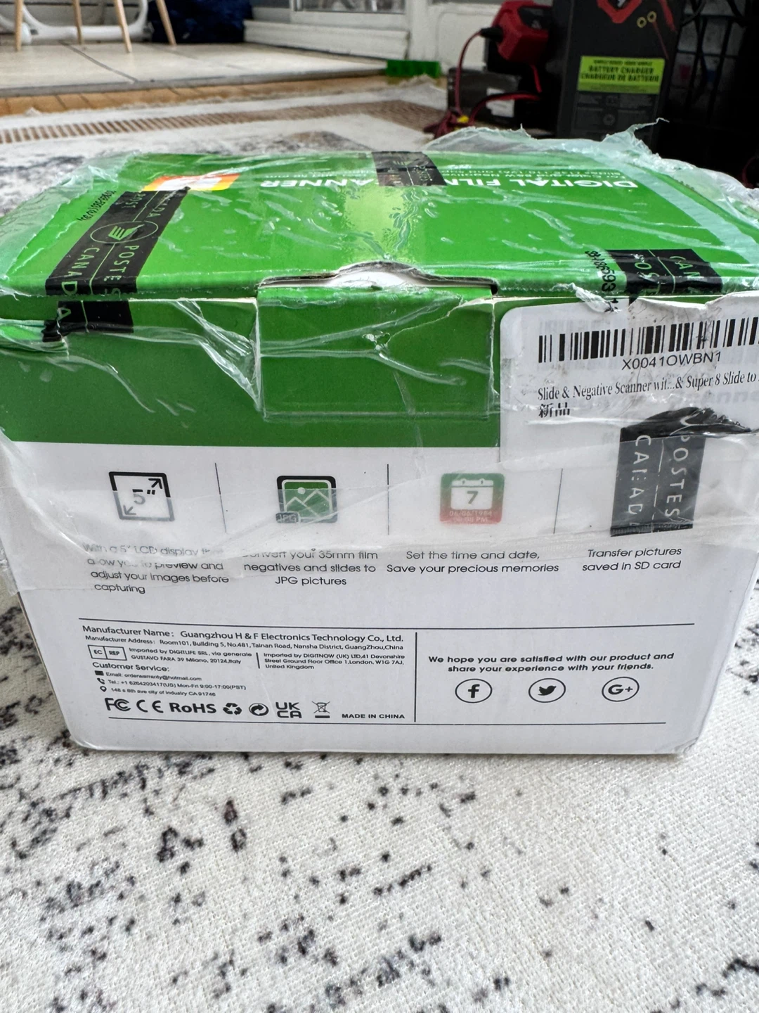 Digital Film Scanner for Color and B&W Negatives and Slides - photo 3