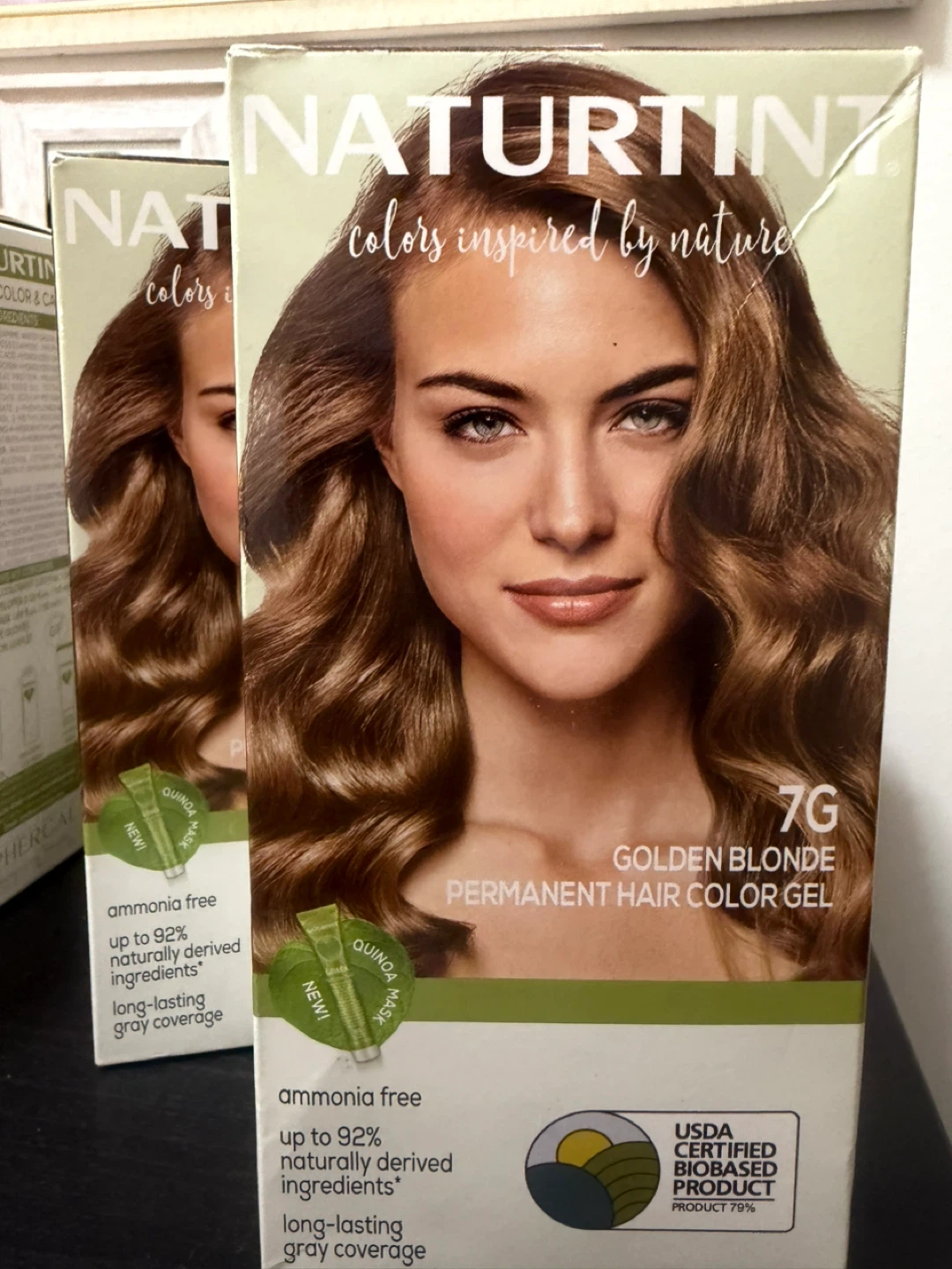 Naturtint 7G Golden Blonde Permanent Hair Color Gel