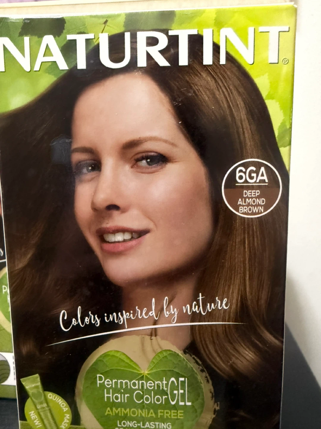 Naturtint 6GA Deep Almond Brown Permanent Hair Color Gel